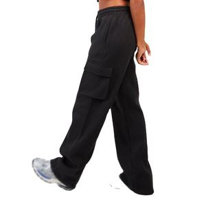 กางเกงวอร์มคาร์โก้ผู้หญิงคุณภาพสูง 350gsm ทรงจ็อกเกอร์ ขากว้างแบบสั่งทำพิเศษ มีกระเป๋า เหมาะสำหรับฤดูร้อน - Product Image 4