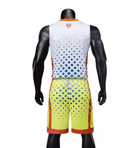 <b>Men</b> Basketball Jersey Sets Blank Uniforms Team Training <b>Vest</b> Shorts Sports Suit Custom Number Name Print Basketball - Product Image 2