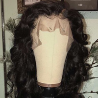 Perruques Lace Front en Cheveux Humains Vierge Remy Indiens, Tissage à Double Trame Faite à la Machine, Toutes Couleurs, Perm [Nœuds Pré-décolorés, Ligne de Cheveux Pré-épilée]