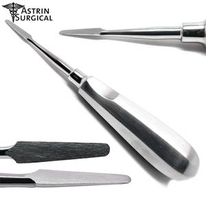 เครื่องมือผ่าตัดสแตนเลสสตีลแบบพรีเมี่ยม6.5แหล่งจ่ายไฟด้วยตัวเองลิฟต์รากสำหรับสกัดทางทันตกรรม - Product Image 1