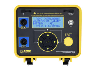 Instrumentos de Precisión DTR 8511 Ratímetro Digital para Transformadores, 110/220V - Product Image 3
