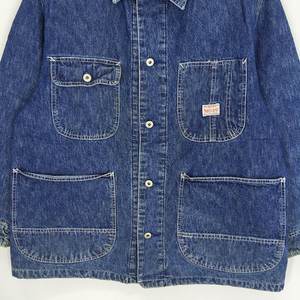 Customizable Vintage <b>Trucker</b> Denim Cotton <b>Jacket</b> for <b>Men</b> High Quality Simple Varsity Fashion Blue Private Embroidery High Street - Product Image 2