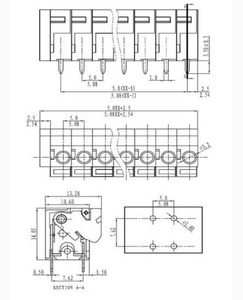 KF142R 5.08 2P a 12P PCB connettore molla DG142R 5.08mm da 2pin a 12pin connettore cavo FFKDS H1 5.08 1790335 - Product Image 2