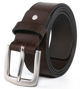 Ceinture en cuir pur haute durabilité à la demande pour les garçons Ceinture en cuir disponible à un prix abordable - Product Image 1