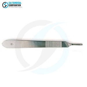 Manija de Bisturí Manual de Grado Hospitalario, Instrumento Quirúrgico de Acero Inoxidable, Certificado CE, Diseñado para Precisión, Seguridad y Consistencia - Product Image 2