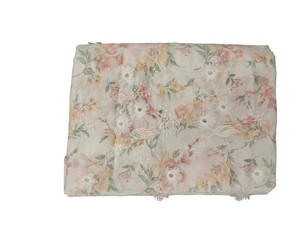 Tela de Algodón Blanco Suave de Primera Calidad con Estampado Floral 3D para Confección de Ropa de Moda para Niñas a Precio Razonable - Product Image 5