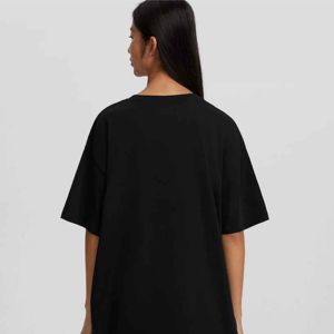 Ours blanc coupe ajustée broderie personnalisée Logo demi boutonné femmes haut court <span class=keywords><strong>Polo</strong></span> courte longueur solide blanc Boxy t-shirt - Product Image 5