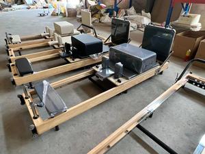 Di alta qualità per la casa pieghevole Pilates riformatore fabbrica vendita calda pieghevole Pilates Reformer palestra pieghevole Pilates Reformer