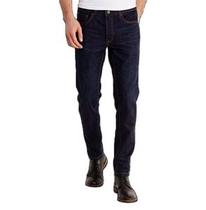 กางเกงยีนส์เดนิมผู้ชายดีไซน์ใหม่สั่งทำพิเศษ พร้อมปักโลโก้และออกแบบเอง ทรงเอวกลางเข้ารูป สวมใส่สบายๆ สำหรับผู้ชาย - Product Image 1