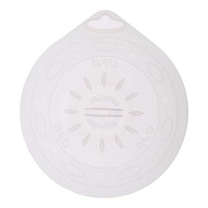 Tapa de silicona translúcida blanca UFO con ventosa de 28 cm para utensilios Silikomart - 72290860062 - Product Image 3