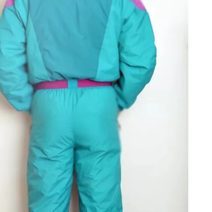 Combinaison de ski/snowboard pour femmes et hommes, style 2026, chaude, matelassée, imperméable, coupe-vent, respirante, à capuche, 100% polyester - Product Image 4