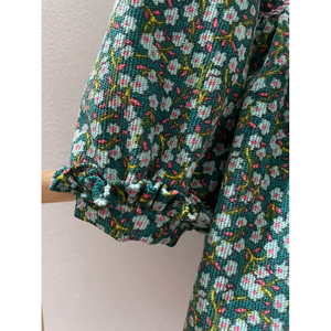 Vestido con estampado Floral para niña de primavera, vestido de princesa de manga larga para niños, estilo infantil, otoño para exportar a granel - Product Image 3