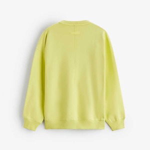 Sudadera con capucha de hombro caído de gran tamaño para hombre, ropa de calle con estampado de logotipo personalizado, cuello redondo, 100% algodón, sudaderas con capucha teñidas lisas - Product Image 5