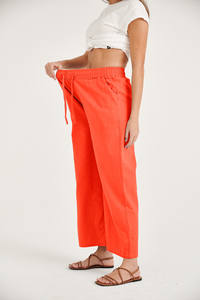 2023 unisexe élastique Logo décoré respirant été pantalons de survêtement à la mode large jambe pantalon pour un usage quotidien Top vente pour le printemps - Product Image 2