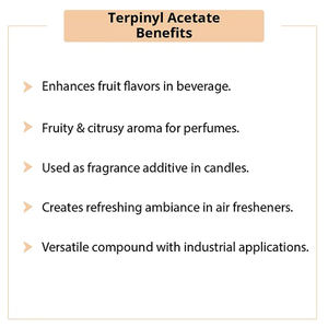 Acétate de terpinyle pur à 100% | Acétate de terpinyle de qualité cosmétique supérieure à des prix compétitifs - Product Image 4