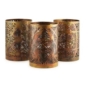 High Quality Decorative <b>Candle</b> Holder for Home Decor Handmade High Grade Gold Plated Round Shape for Hotel Club <b>Tea</b> Light Holder - Product Image 5
