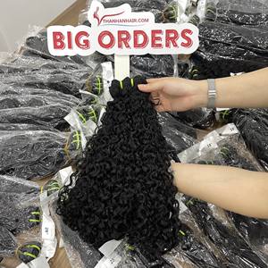 Cheveux Humains Vietnamiens Pixie Curls Machine Trame Extensions de Cheveux Vierge Remy Bouclés Bundles de Cheveux Prêt à Expédier - Product Image 5