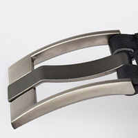 Ceinture en cuir de haute qualité pour hommes, nouvelle conception de boucle, ceinture de taille tendance pour le travail et les occasions décontractées