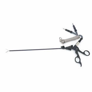 Pinzas de disector Maryland bipolares con manivela superior para cirugía abdominal laparoscópica Fórceps de coagulación con cable - Product Image 1