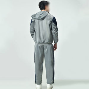 Entrenamiento de alta calidad Jogging Ropa deportiva Hombres Top Chándales de tela Transpirable Regular Fit Conjuntos de chándal de poliéster de longitud completa - Product Image 4