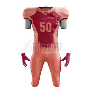 Uniforme de fútbol americano más vendido conjuntos de manga corta transpirable y hecho en Pakistán al por mayor - Product Image 1