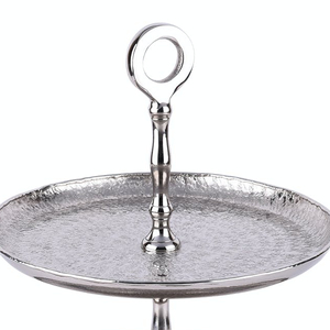 Wholesale Best Quality Dual Layer <b>Cake</b> Stand Metal Table Decorative <b>Cake</b> Holder India's Best Price Bulk Supplies Food Steel - Product Image 3