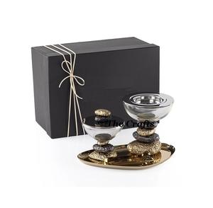 Mabkhars au design fantastique avec plateau en bois d'oud et couvercle en acrylique, taille et forme personnalisées, Mabkhara décorative - Product Image 6