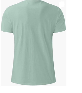 T-shirts grande taille décontractés pour hommes en tissu tricoté respirant à manches courtes et anti-boulochage fabriqués au Bangladesh - Product Image 2