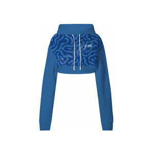 Sudaderas con Capucha Cortas para Mujer, Fabricadas en Fábrica, de Alta Calidad, Disponibles en Diferentes Tallas, Transpirables y Ecológicas - Product Image 1