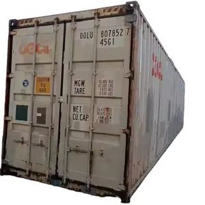 Contenitori per container aperti alla rinfusa alta alta alta da 20ft per il trasporto marittimo e interno