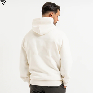 Sudadera con Capucha Deportiva para Hombre, Hombros Caídos, Corte Holgado, Sudadera con Capucha para Invierno, para Entrenamiento en el Gimnasio y Uso Diario Informal - Product Image 3