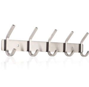 Best Selling Simple Design Metal Wall Hanger <b>Hook</b> Large Loading Capacity for Bathroom and Kitchen Popular <b>Adhesive</b> <b>Hook</b> - Product Image 3