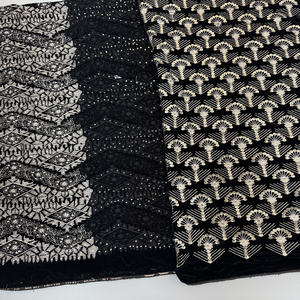 Embroidered Cotton Textile with Floral Needlework <b>for</b> Apparel <b>Dresses</b> Home Furnishing Wholesale - Product Image 1