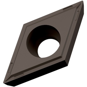 ISO DCGT 11T302E-FF2T9325 D. 4.4mm MT-CVD Inserto de Torneado Indexable con Recubrimiento, Paquete de 10 para Herramientas de Torneado de Precisión - Product Image 1