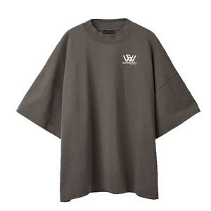 เสื้อยืดโอเวอร์ไซส์ใส่สบาย ระบายอากาศได้ดี มีไซส์ตามสั่งพร้อมส่ง ผ้าฝ้าย 100% ทรงหลวม พิมพ์ลาย/สีพื้น สำหรับผู้ชาย - Product Image 2