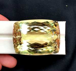 Pierre précieuse en citrine jaune naturelle, taille radiante, certifiée IGI, 2,00 carats, pour la fabrication de bijoux, pour hommes et femmes, cadeau spécial, festival - Product Image 2