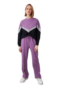 Survêtement en molleton de coton de haute qualité pour femmes nouveau style de sweats respirants ensembles conceptions personnalisées pour les femmes survêtement - Product Image 4