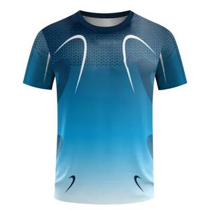 T-shirts sublimé polyester O-Neck T-Shirt pour hommes 200 Gsm Sublimation personnalisée O cou - Product Image 6