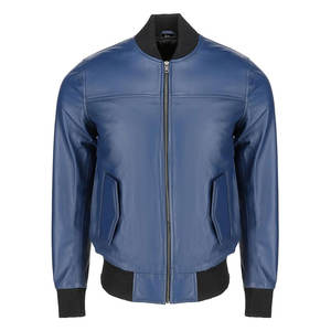 Chaqueta de Cuero para Hombre, Material Impermeable, Diseño Nuevo 2026, Logotipo Personalizado, Chaqueta de Invierno para Hombre - Product Image 1