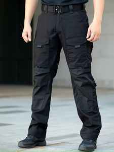 Pantalones Cargo de Moda para Hombre, Diseño Personalizado con Logotipo, Estilo Casual, Multibolsillos, de Algodón, para las Cuatro Estaciones, Novedad de 2026 - Product Image 3