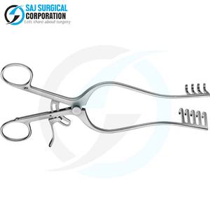 Retractor pediátrico de acero inoxidable West con diseño de hoja más pequeña para cirugía nasal infantil Procedimientos ORL pediátricos reutilizables - Product Image 3