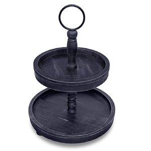 Handmade Design Hotel Tableware Decoration Accessories For Wedding Parties Galvanized Cake Server Stand - Product Image 2