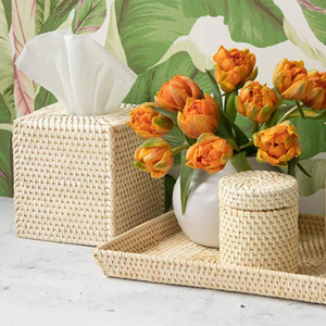 Haute qualité bon prix rotin toilettes et accessoires de salle de bain décorations de meubles d'hôtel pour la maison en gros du Vietnam - Product Image 5