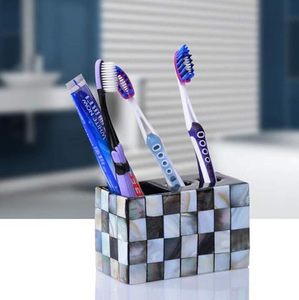 Classic Resin Four-piece Luxury Durable Eco-Friendly <b>Bathroom</b> <b>Accessory</b> <b>Set</b> Soap Dispenser Tumbler Tray Toothbrush Cup Easy - Product Image 4