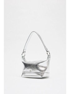 Private Label Women's Metallic Shoulder <b>Bag</b> <b>Silver</b> Handbag Custom Logo OEM ODM Manufacturer - Product Image 5