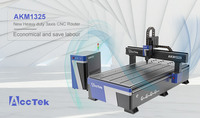 Machine de gravure CNC robuste AccTek AKM1325 avec moteur pas à pas, entraînement Leadshine, lubrification automatique et capteur d'outil