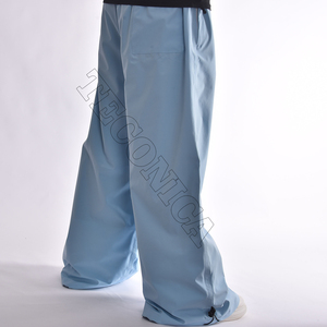 Functional Sky Blue <b>Heated</b> Waterproof Windproof Breathable Snow Pants Quick-Dry <b>Knee</b> Cargo Pockets Adjustable Waist Hem Skiing - Product Image 3