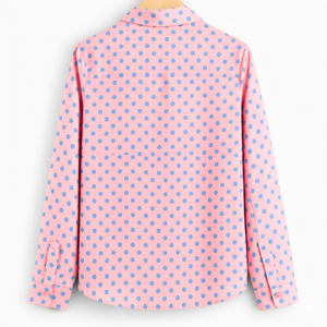 Camisa Formal con Botones de la Hermandad Gamma Phi Delta, Camisa de Vestir con Cuello para Mujer, Camisa con Botones Delanteros - Product Image 3