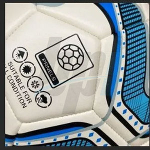 Ballons de football en cuir PU PVC avec logo personnalisé, cousus à la machine, accessoires sportifs, ballon de football cousu à la machine - Product Image 3