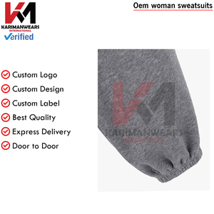 Conjunto de pantalones y sudadera de manga larga para mujer, conjuntos de 2 uds, sudaderas holgadas informales a la moda, chándales de otoño, chándales - Product Image 4